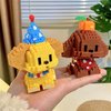 ALITTDRE Micro Mini Building Blocks Dog Pets Cute Animal Model Set Building Pet Toys Bricks Gifts for Kid and Adult (Golden Retriever)