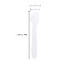 Senkary 200 Pack Cosmetic Makeup Spatulas Small 3.2 Inch Disposable Plastic Spatula Facial Skincare Face Mask Spatula (Translucent)