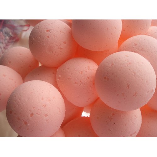 Spa Pure CLEMENTINE Bath Bombs - 14 Bath Fizzies with Shea Butter, Ultra Moisturizing (12 Oz) ...Great for Dry Skin (Clementine)