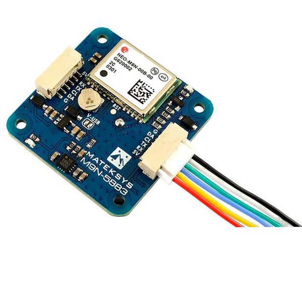 MATEK Mateksys GNSS & Compass M9N-5883 GNSS NEO-M9N Magnetic Compass QMC5883L for RC Drone FPV Racing