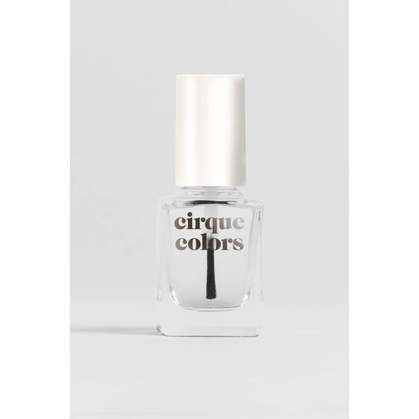 Cirque Colors Looking Glass Top Coat - Quick Dry, High Gloss Top Coat Nail Polish - 0.37 Fl Oz (11 mL) - Vegan & Cruelty-Free