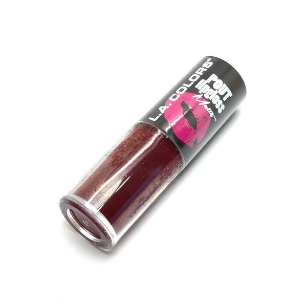 L.A. COLORS 1 Pout Matte LipGloss [ CLG632 XOXO ] Lip Gloss Stick + Free Zipper Bag