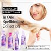 Eva NYC Mane Magic 10-in-1 Split End Mender Hair Treatment, 4 Fl Oz, Repairs ends for healthier, stronger & Damaged hair, GMO, Cruelty-Free