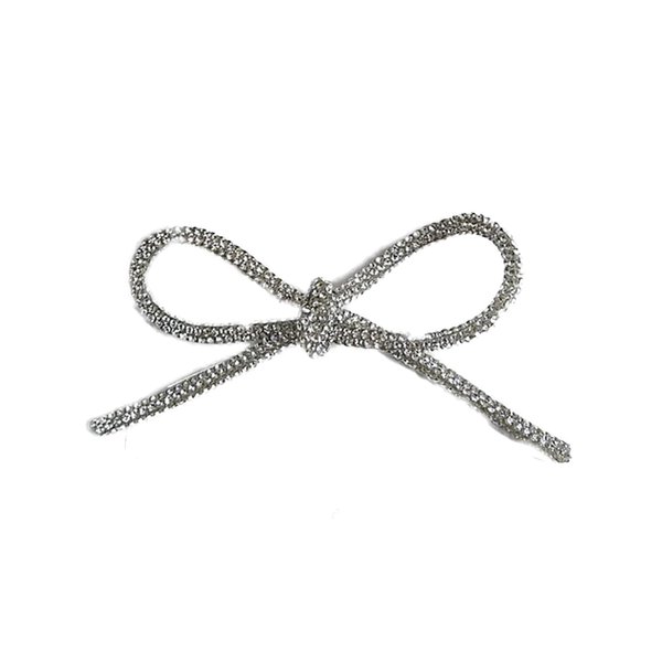 Rhinestone Hair Clips for Styling - 1Pcs Crystal Bowknot Alligator Hair Clips Duck Billed Hair Claw Clips Barrettes Hair Accessories for Women Girls Gifts