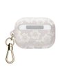 Kate Spade New York Airpods Pro Case - Hollyhock Cream/Blush/Translucent Blush/Glitter Flower Centers/Gold Logo/Premium Gold Hardware (KSAP-002-HHCCS)