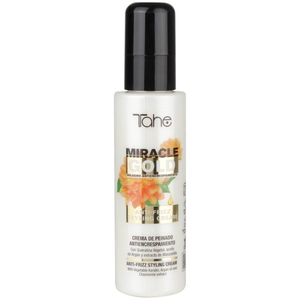 Tahe Miracle Gold Anti-Frizz Styling Cream, 100 ml