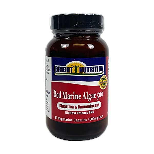 Red Marine Algae 500 - Gigartina & Dumontacea - 90 VCaps/500mg