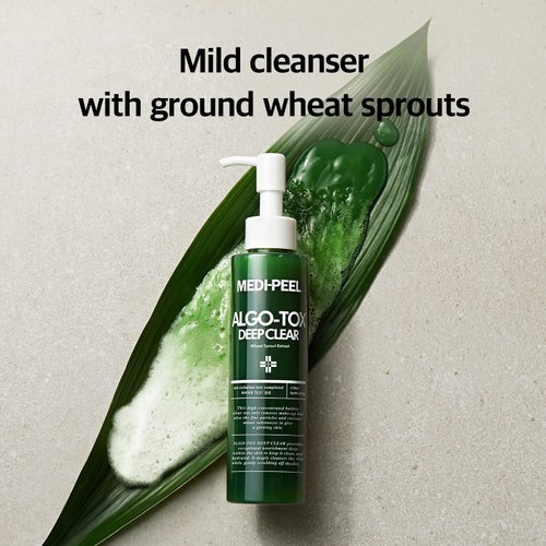 [MEDI-PEEL] Deep Clear Facial Cleanser 5.07 fl oz / 150ml | 5 Peptide Balance Facial Cleanser, Vegetable Extracts, High Concentrated | Korean Skincare, For Sensitive Skin
