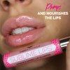 Sublime Lips Lip Plumper Gloss Clear - Lip Plumping Treatment with Manuka Honey, Hyaluronic Acid & Peptides - Natural Clinically Proven Ingredients Plump & Hydrate for Fuller Looking Lips