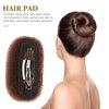 Minkissy Hair Volume Hair Bumps For Volume Insert 3 Pack Bump It Up Volume Hair Clips For Women Bump It Hair Accessory Hair Padding For Updos Do Beehive Hair Base Charming Hair Style Tool