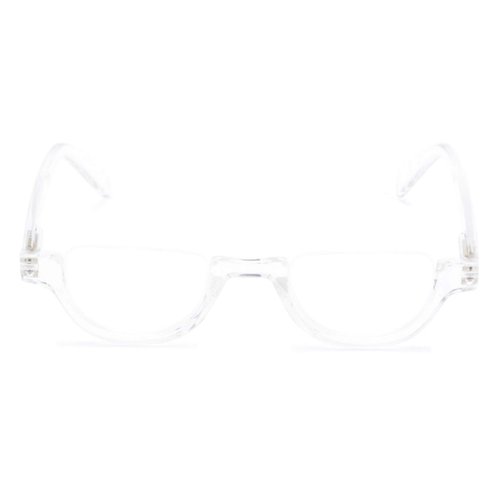 The Shay Colorful Semi-Rimless Half Reader Reading Glasses, 1.75 Clear