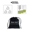 3 Pack Cremation Jewelry for Ashes Heart Urn Necklaces for Ashes, Urn Locket for Ashes Memorial Urn Jewelry Waterproof Keepsake Pendant with Funnel Kit & Bag