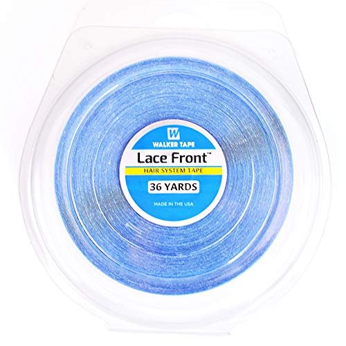 1inchx36 Yards Blue Wig Lace Front Support Double Sided Adhesive Tape For Hair Extension/Toupee/Lace Wig/Pu Extension