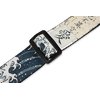 Levy's Leathers 2" Wide Polyester Guitar Strap with Genuine Leather Ends; Koi Fish Motif (MPD2-016)
