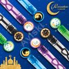 40Pcs Eid/Ramadan Mubarak Bubble Wands, Mini Bubble Wands for Eid Party Favors, Islamic Gift Toys for Girls Boys Kids Toddler Adults, Party Bag Stuffers Goodie Bag Filler, Classroom Prizes