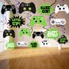 Video Game Decorations-48Pcs Video Game Party Decorations Game on Hanging Swirls Video Game Party Supplies