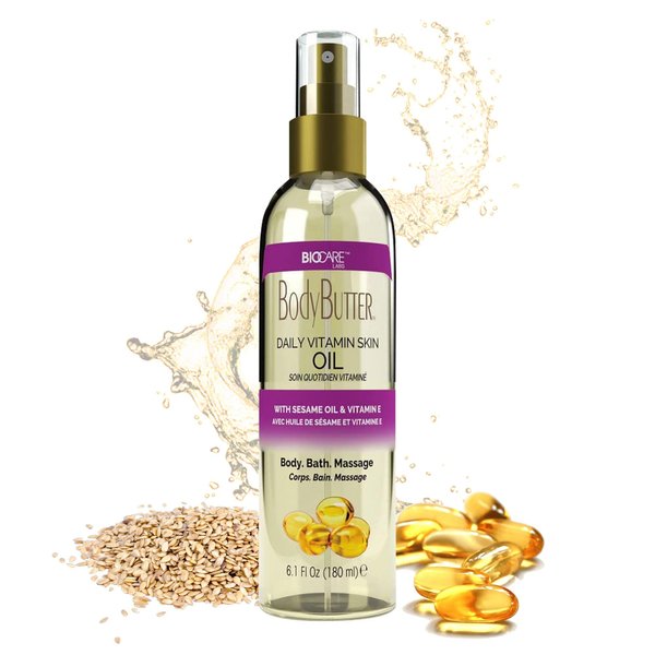 Biocare Daily Vitamin Body Oil with Sesame Seed Oil and Vitamin E