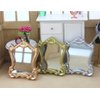 Silver 1/12 Miniature Wall Mirror Dollhouse Decoration Accessories, Dollhouse Mirror，Dollhouse Accessories，Dollhouse Décor
