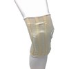 CHAMPION Knee Brace with Hor-Shu Support Pad, White, Medium