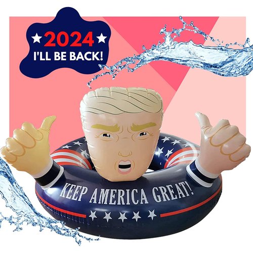Pool Float Donald Trump Keep America Great - Patriot American infloateble for Adult