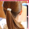 Spiral Hair Ties, waterproof No Crease Coil Hair Ties, Phone Cord Hair Ties for Thick Hair, for women Ponytail Holder Elastics (FQ-07)