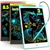 TECJOE 3 Pack LCD Writing Tablet, 8.5 Inch Colorful Doodle Board Drawing Tablet for Kids, Kids Travel Games Activity Learning Toys Birthday Gifts for 3 4 5 6 Year Old Boys and Girls Toddlers