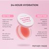 MOTHER MADE Natural Plumping Vitamin E Lip Mask, 0.46 Oz | Hydrating Lip Moisturizer For Soft, Smooth, Plump Lips, With Organic Shea Butter, Vegan Waxes, Collagen Boosters, Korean Skincare, Lip Gloss