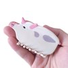 Cute Pig Hair Clip,Acetate Hair Clip,Small Claw Clip for Women, 1 Count (Pack of 1)