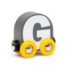 BRIO – Letter Train G | Wooden Train Set Accessory Toy for Kids Age 2 Years Up