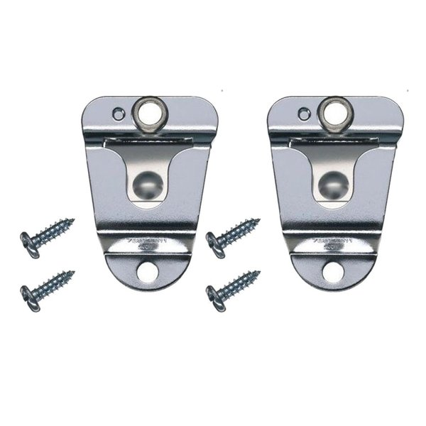 2Pack Quality Microphone Hang Up Clip Microphone Holder Clip Screw in Compatible with CB Motorola Radio HLN9073B CDM1250 CDM750 GM300 M1225 GM3688 GTX800 Kenwood TK768G TK868G TM471A Two Way Radios