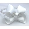 Syleia Fashion Headbands with 4 inch Bow, Set of 6 Blue, White, Black, Red, Purple, Rose School and Playtime Perfect Hair