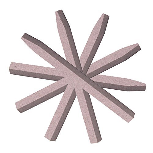 KADS Nail File Manicure File (10pcs) - Premium Quality Stone Nail Files, Essential Nail Art Tools for Natural and Artificial Nails, Salon and Home Use