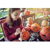 Halloween Hair Bow Clips for Women Halloween BOO Hair Clips Gothic Hair Bows Ribbon Halloween Party Costume Hair Accessories Halloween Party Favors