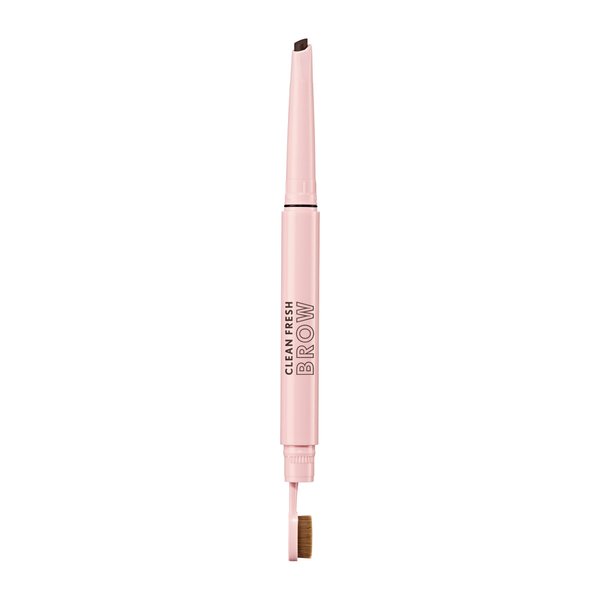 Covergirl Clean Fresh Brow Filler Pomade, 600 Dark Brown, Eyebrow Pencil, Ultra-Precise Tip, Creamy Formula, Highly Pigmented, Soft Matte Finish, Vegan Formula, 0.007oz