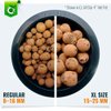 Expanded Clay Pebbles LECA Grow Media for Plants, Orchids, DWC Hydroponics, Aquaponics, Aquaculture Garden Soil Additive Conditioner Amendment Ceramsite Aggregate Cz Garden