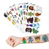 100PCS Cute Cryptid Temporary Tattoos Stickers Theme Birthday Party Decorations Supplies Favors Decor Cool Bigfoot Mothman Yeti Tattoo Gifts For Kids Adults Boys Girls School Prizes Halloween Carnival
