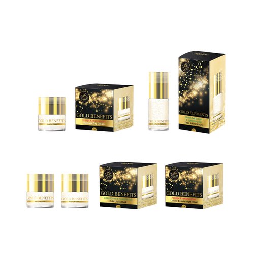 Gold Benefits Renewal Day Cream, 24 K skin care.