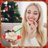 Sliner 192 Pcs Christmas Naughty Nice Party Supplies 9" 7" Naughty and Nice Dinner Paper Plates Cups Napkins Red Green Paper Drinking Straws Neon Forks Knives Spoons for Christmas Birthday Party