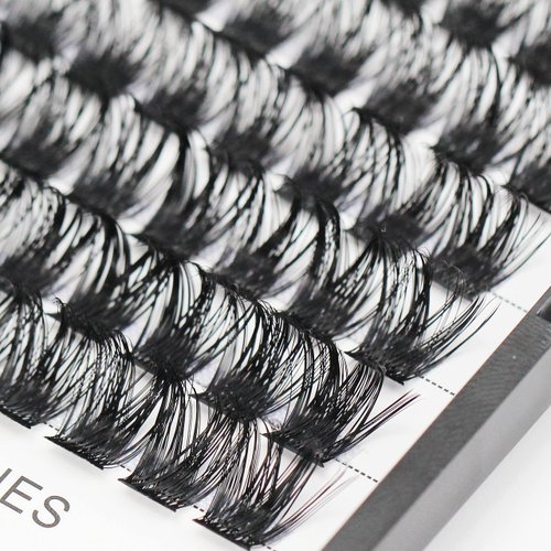 Vayator Single Size False Eyelashes DD Curl 8mm/10mm/12mm/14mm/16mm/18mm/20mm To Choose Professional Makeup Cluster Grafting False Eyelashes Individual Extension (DD Curl-18mm)