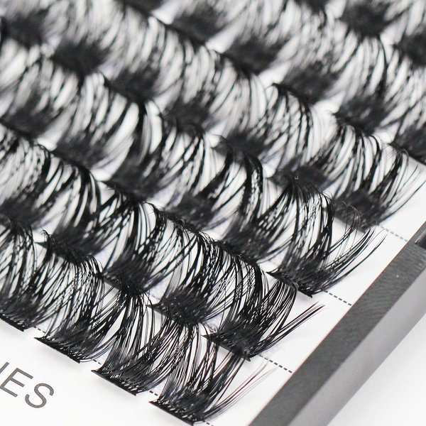 Vayator Single Size False Eyelashes DD Curl 8mm/10mm/12mm/14mm/16mm/18mm/20mm To Choose Professional Makeup Cluster Grafting False Eyelashes Individual Extension (DD Curl-18mm)