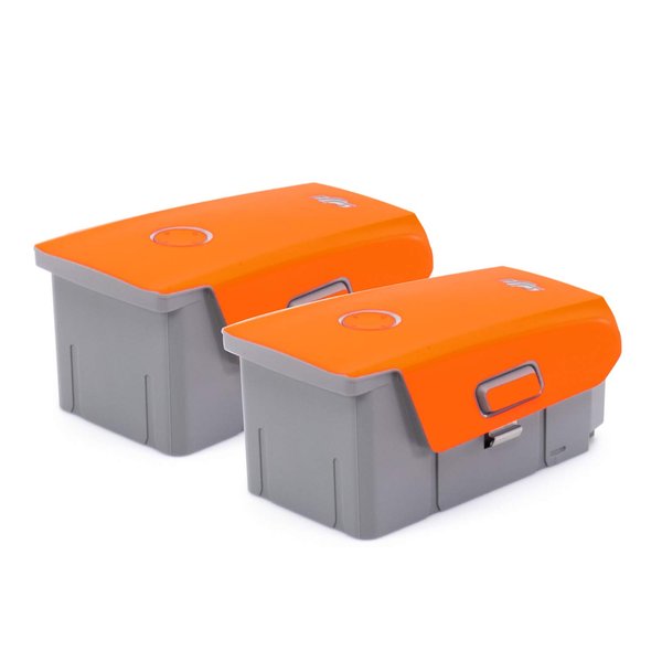 Wrapgrade Skin Compatible with DJI Mavic Air 2 & Air 2S | 2 Batteries (NEON Orange)