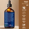 Nexon Botanics Tea Tree Rosemary Oil For Hair Growth 4 fl oz - Hair Oil for Bonding - With Frankincense, Avocado & Castor Oil - For Dry Scalp & Hair Care