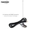 TWAYRDIO NMO Mount with 13ft RG58 Coaxial Cable PL259 Connector for HF VHF UHF NMO Antennas for Motorola Midland Radio Transceiver