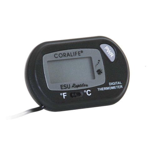 Coralife Aquarium Fish Tank Digital Water Thermometer