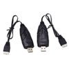 Blomiky 2 Pack 11.1V 1.5A USB Charger Cable Suitable for RC Car Boat Airplane Drone Airsoft 11.1V 3S 3 Cell Lipo Battery / 11.1V USB New 2