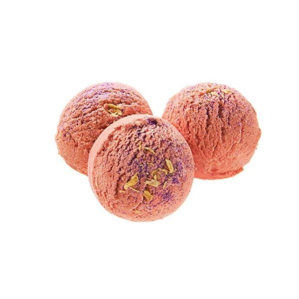 Bath Bomb Products - Bubble Bath Truffles: Raspberry Boom 3 Pack Bath Truffles by Dead Sea Spa Care, Bubble Bath, Bubble Truffles, Bath Truffle
