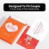 UMONIE Conversation Cards for Couples, Fun Questions Couples Games for Date Night, Cards Game for Couples to Strengthen Relationships, Romance, Trust - Valentine's Day Couples Gifts for Him/Her/Them