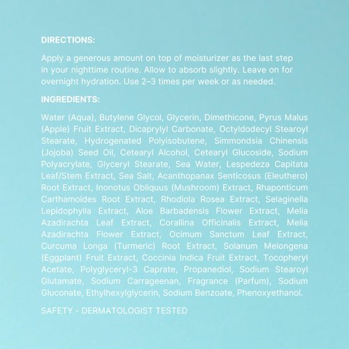 Nu Skin Pillow Glow Overnight Hydration Mask - Bioadaptive Botanical Complex, Hydrating Face Mask| Mask for Glowing and Supple Skin | Nighttime Skincare (2-3 Times a Week)