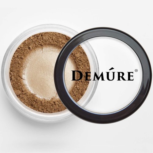 Demure Mineral Make Up (Golden Brown) Eye Shadow, Shimmer Eyeshadow, Loose Powder, Glitter Eyeshadow, Eye Makeup, Professional Makeup