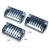 Shaver Comb 3 PCS for Solo Men's Full Body Electric Shaver Trimmer Comb Solo Shaver Replacement Comb 1.3.5mm with Cleaning Brush（3comb+brush）